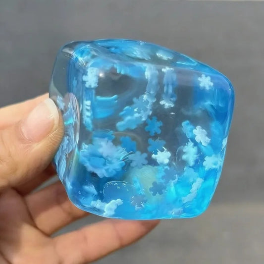 Squeezy Cube Squishy [random color]