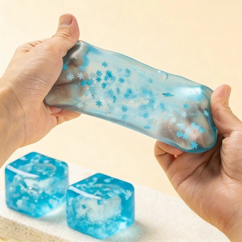 Squeezy Cube Squishy [random color]