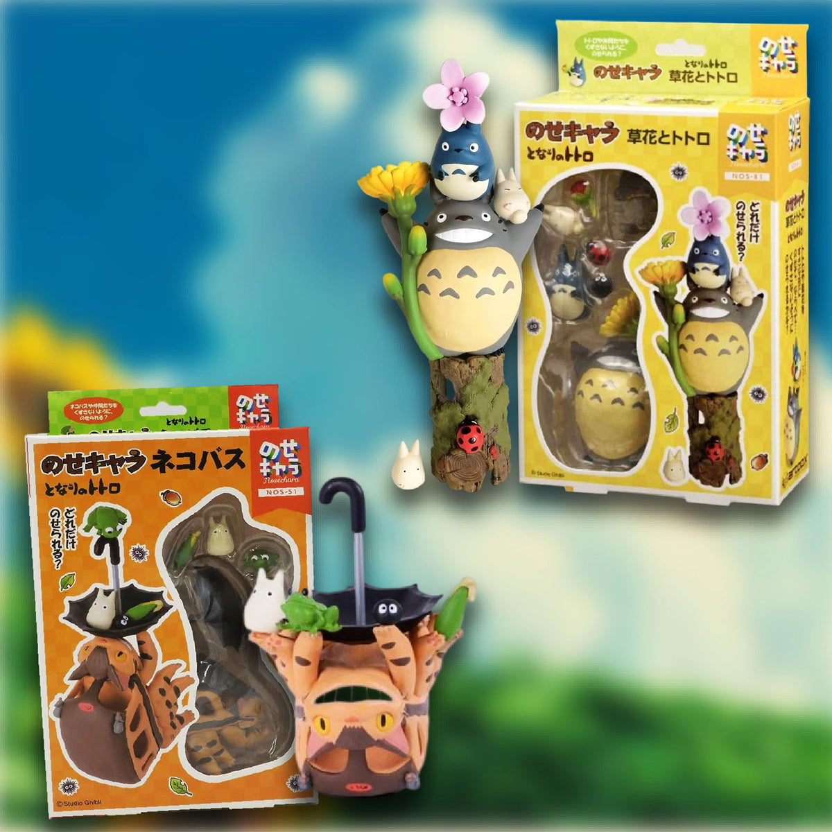 Ensky | Studio Ghibli Stacking Figure Sets