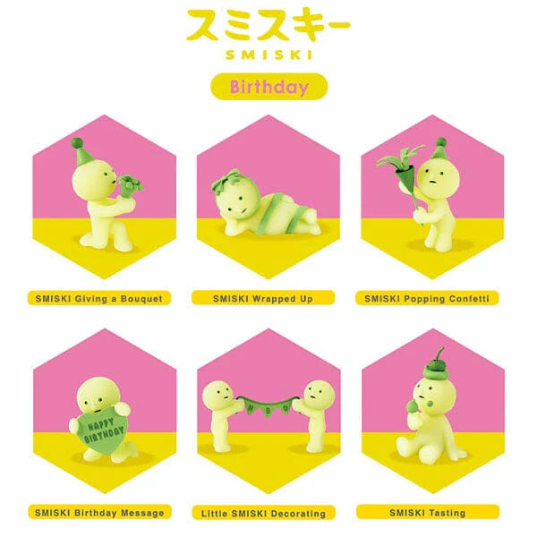Smiski | "Birthday" Series Mini Figures