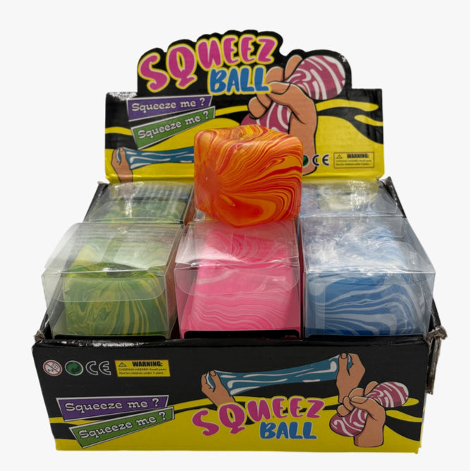 Squeezy Cube Squishy [random color]